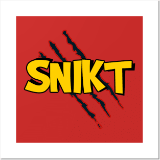 SNIKT Posters and Art